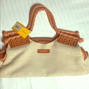 NWT Matt & Nat handbag Radiohead natural/orange